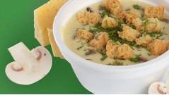 Сливочно-грибной крем-суп